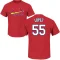 Irving Lopez Name & Number T-Shirt - Red