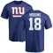 Isaiah Hodgins Name & Number T-Shirt - Royal