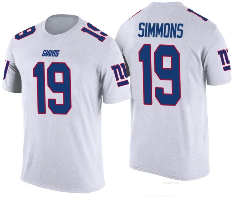 Isaiah Simmons Legend Color Rush T-Shirt - White - Tshirtsedge