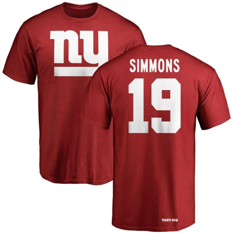 Isaiah Simmons Name & Number T-Shirt - Red - Tshirtsedge