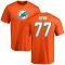 Isaiah Wynn Name & Number T-Shirt - Orange