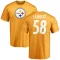 Jack Lambert Name & Number T-Shirt - Gold