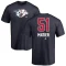 Jack Matier Name and Number Banner Wave T-Shirt - Navy