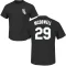 Jack Mcdowell Name & Number T-Shirt - Black