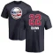 Jack Quinn Name and Number Banner Wave T-Shirt - Navy