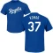 Jackson Kowar Name & Number T-Shirt - Royal