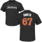 Jacob Amaya Name & Number T-Shirt - Black