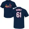 Jacob Barnes Name & Number T-Shirt - Navy