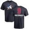 Jacob MacDonald Name and Number Banner Wave T-Shirt - Navy