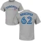 Jacob Waguespack Name & Number T-Shirt - Gray