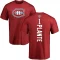 Jacques Plante Backer T-Shirt - Red