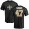 Jake Bargas Name & Number T-Shirt - Black