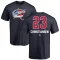 Jake Christiansen Name and Number Banner Wave T-Shirt - Navy