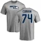 Jake Curhan Name & Number T-Shirt - Ash