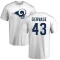 Jake Gervase Name & Number T-Shirt - White