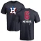 Jake Meyers Name and Number Banner Wave T-Shirt - Navy