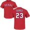 Jake Odorizzi Name & Number T-Shirt - Red