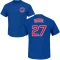 Jake Reindl Name & Number T-Shirt - Royal