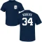 Jake Rogers Name & Number T-Shirt - Navy