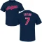 Jake Taylor Name & Number T-Shirt - Navy