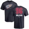 Jake Walman Name and Number Banner Wave T-Shirt - Navy