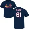 Jake Walsh Name & Number T-Shirt - Navy