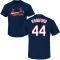 Jake Woodford Name & Number T-Shirt - Navy