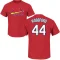 Jake Woodford Name & Number T-Shirt - Red