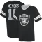 Jakobi Meyers Name & Number Game Day V-Neck T-Shirt - Black