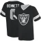 Jakorian Bennett Name & Number Game Day V-Neck T-Shirt - Black