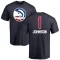 Jalen Johnson Name and Number Banner Wave T-Shirt - Navy