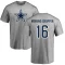 Jalen Moreno-Cropper Name & Number T-shirt - Gray