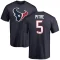 Jalen Pitre Name & Number T-Shirt - Navy