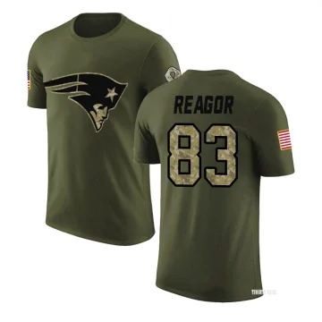 Jalen Reagor Name & Number Game Day V-Neck T-Shirt - Navy