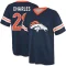 Jamaal Charles Name & Number Game Day V-Neck T-Shirt - Navy