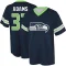 Jamal Adams Name & Number Game Day V-Neck T-Shirt - Navy