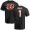 Ja'Marr Chase Name & Number T-Shirt - Black