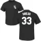 James Shields Name & Number T-Shirt - Black