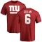 Jamie Gillan Name & Number T-Shirt - Red