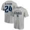 Jamie Oleksiak Name & Number Lockup T-Shirt - Gray