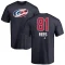 Jamieson Rees Name and Number Banner Wave T-Shirt - Navy