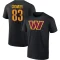 Jamison Crowder Name & Number T-Shirt - Black