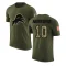 Jared Abbrederis Legend Salute to Service T-Shirt - Olive