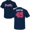 Jared Shuster Name & Number T-Shirt - Navy