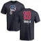 Jared Triolo Name and Number Banner Wave T-Shirt - Navy