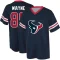 Jared Wayne Name & Number Game Day V-Neck T-Shirt - Navy