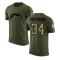 Jaret Patterson Legend Salute to Service T-Shirt - Olive