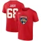 Jaromir Jagr 2023 Stanley Cup Final Name & Number T-Shirt - Red