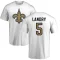 Jarvis Landry Name & Number T-Shirt - White