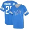 Jason Moore Jr. Los Name & Number Game Day V-Neck T-Shirt - Blue